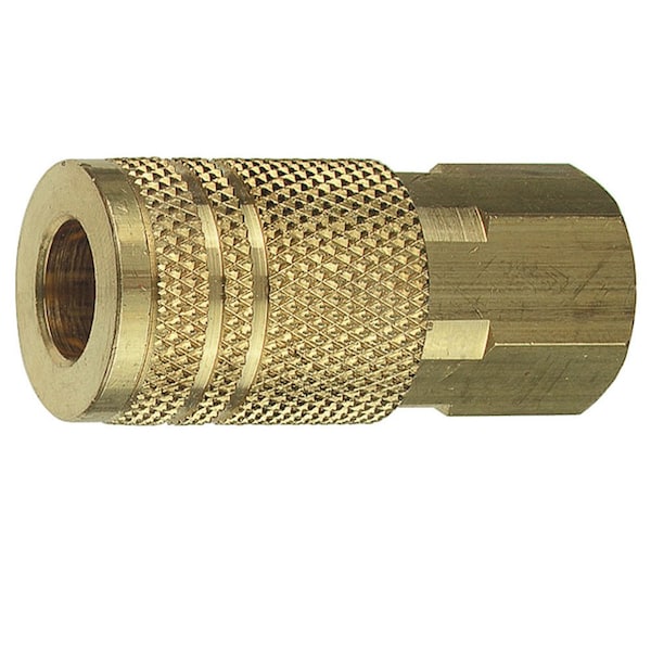 Forney Ind/Milton Style Coupler, 1/4 in x 3/8 in FNPT 75244 - main